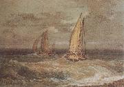 Joseph Mallord William Turner Two Fisher France oil painting artist